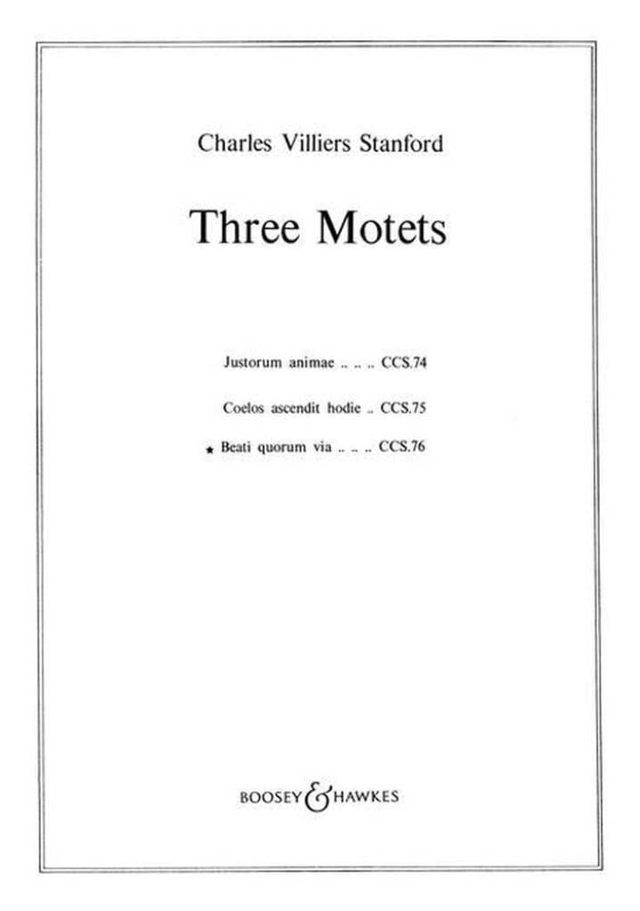 Drei Motetten op. 38/3 CCS 76